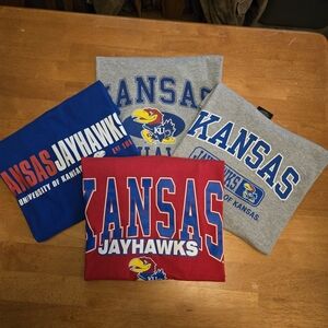 Vintage Kansas Jayhawks Tshirt Lot. Mens Med